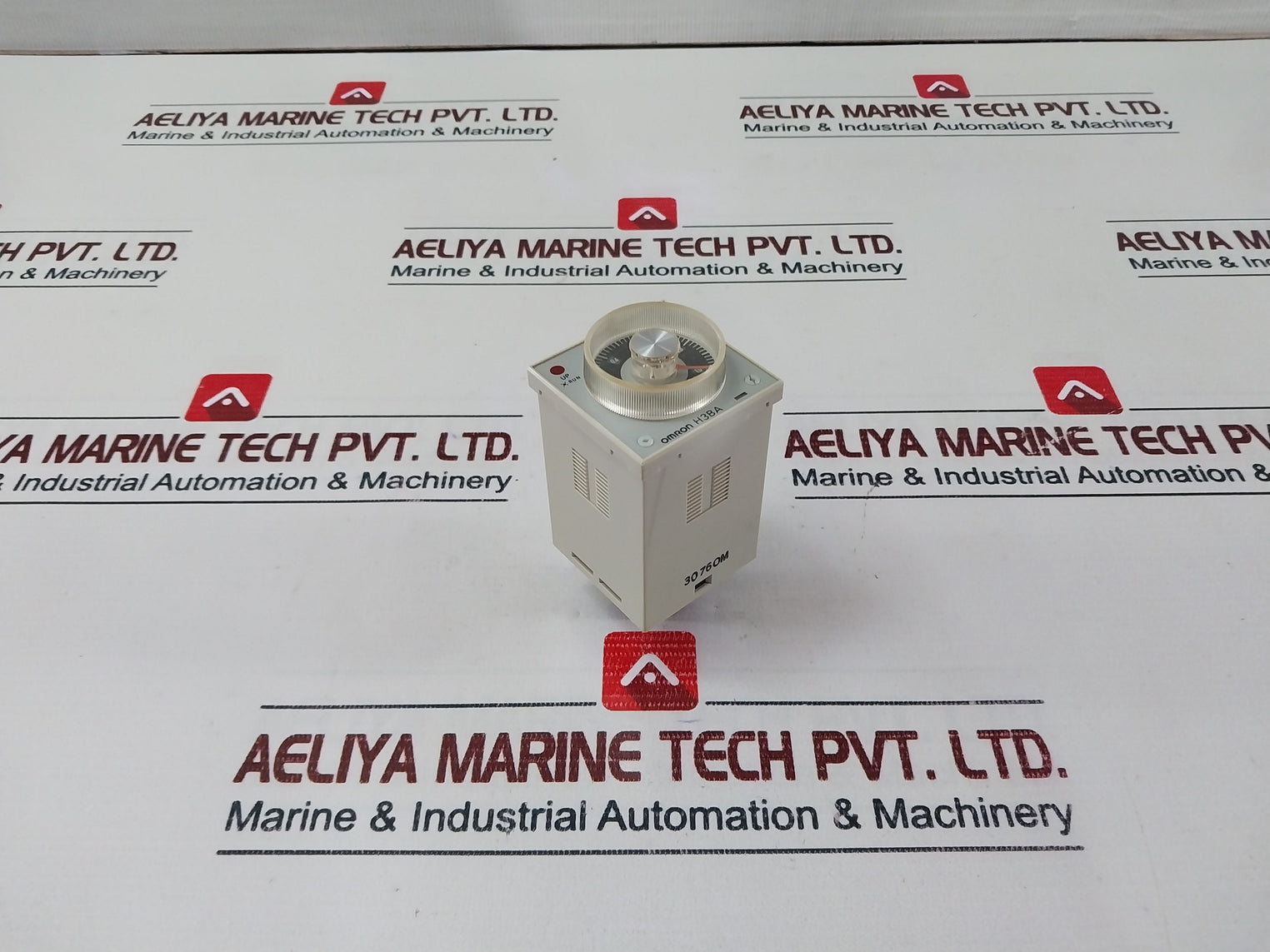 Omron H3Ba-305 Timer Module Source 0-1.0 Min 24Vdc 5A 250 Vac