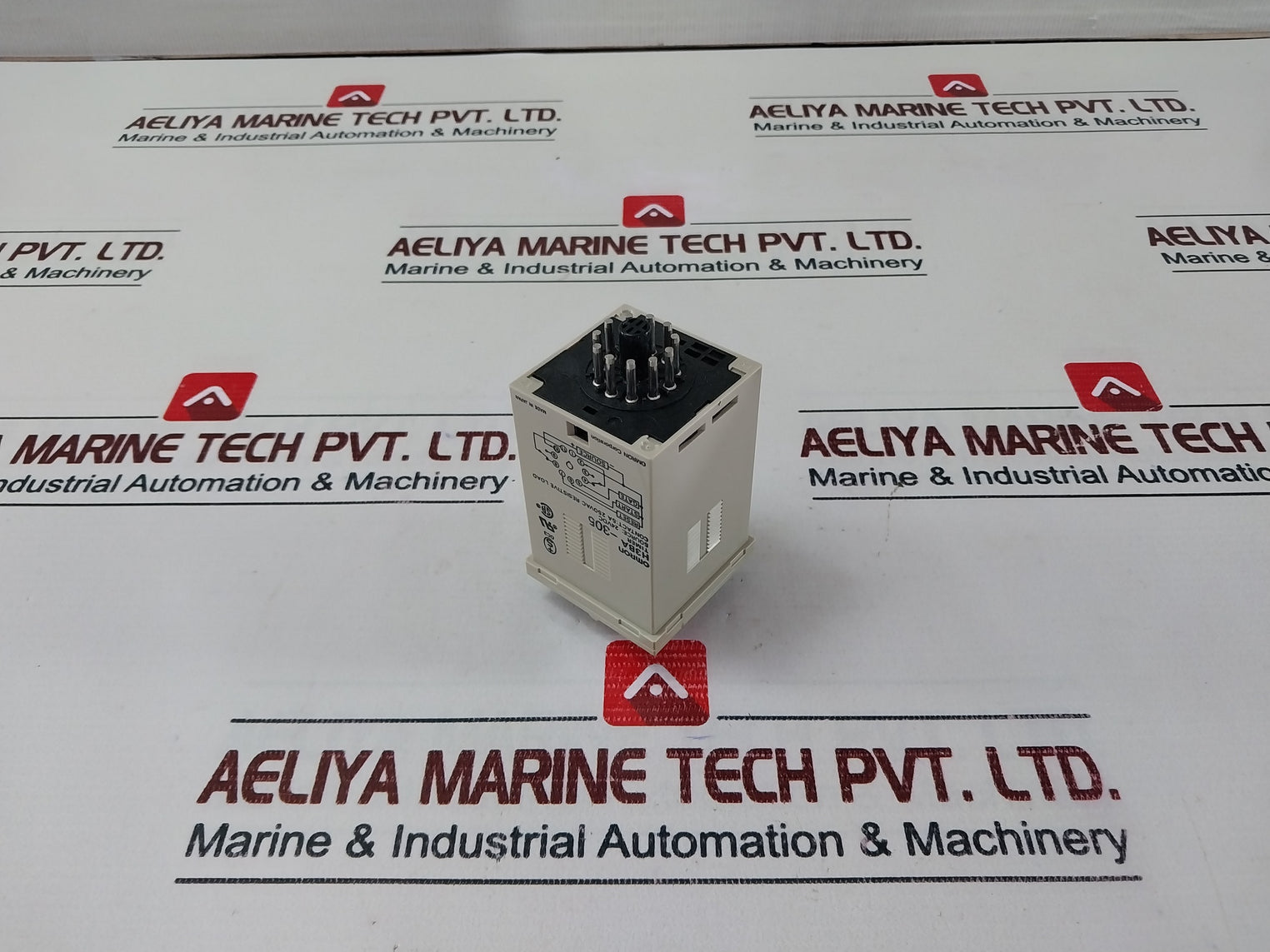 Omron H3Ba-305 Timer Module Source 0-1.0 Min 24Vdc 5A 250 Vac