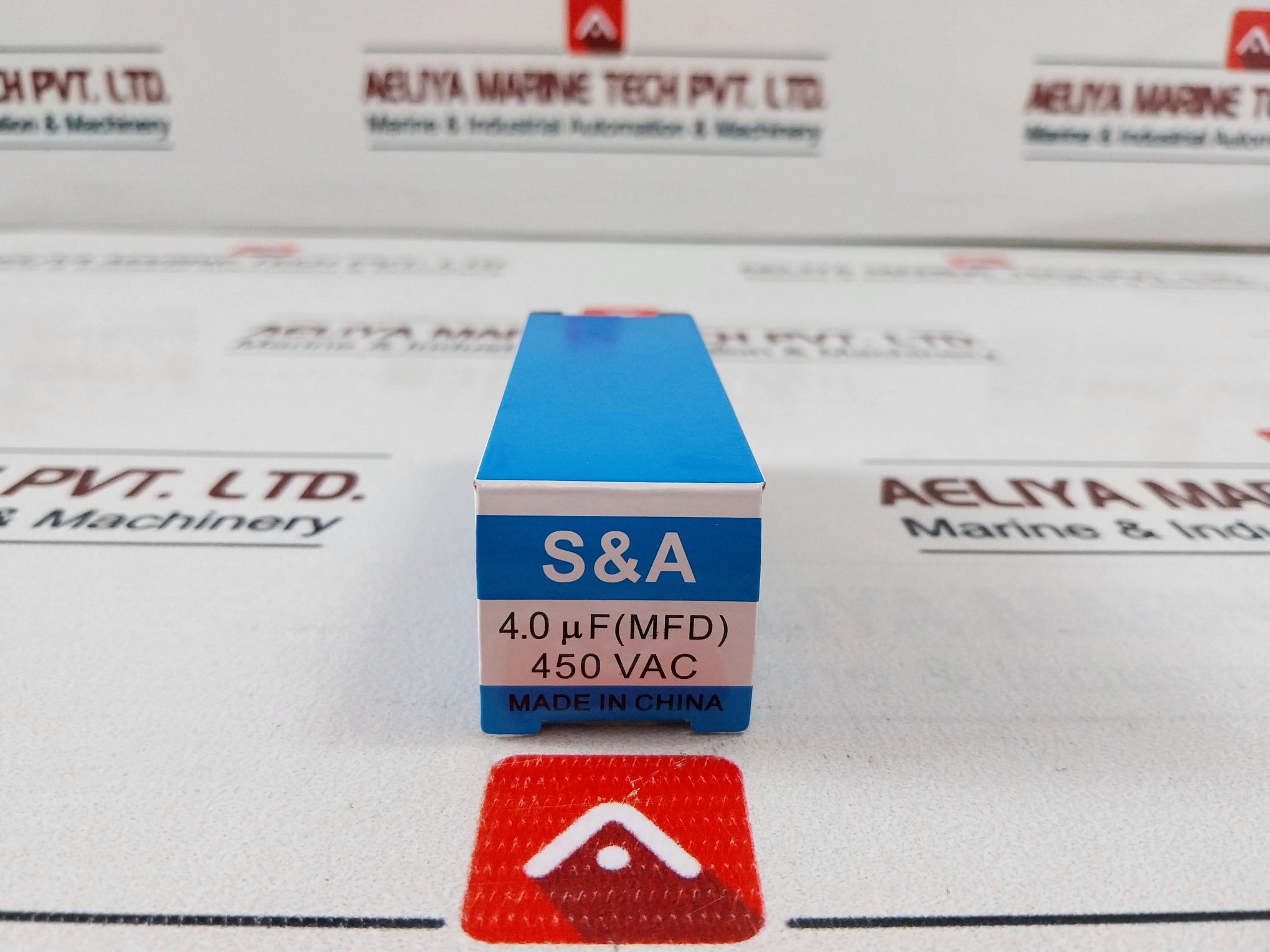 Lot of 36X S&A CBB60 Motor Running Capacitor 450VAC 50/60HZ 4.0uF(MFD)