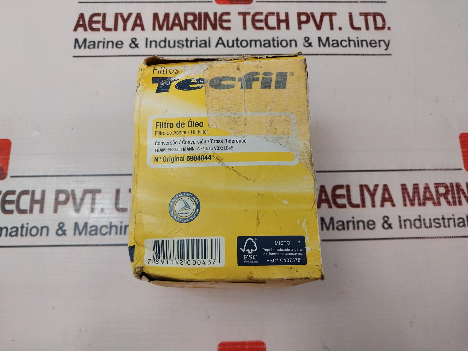 Tecfil Psl45 Oil Filter 5984044