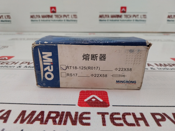 Lot Of 10X MRO RT18-125 Fuse 690V AC 500V-100 KA 50A GG
