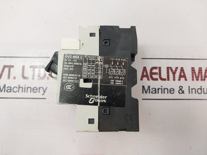 Telemecanique Gv2-m08 Motor Circuit Breaker