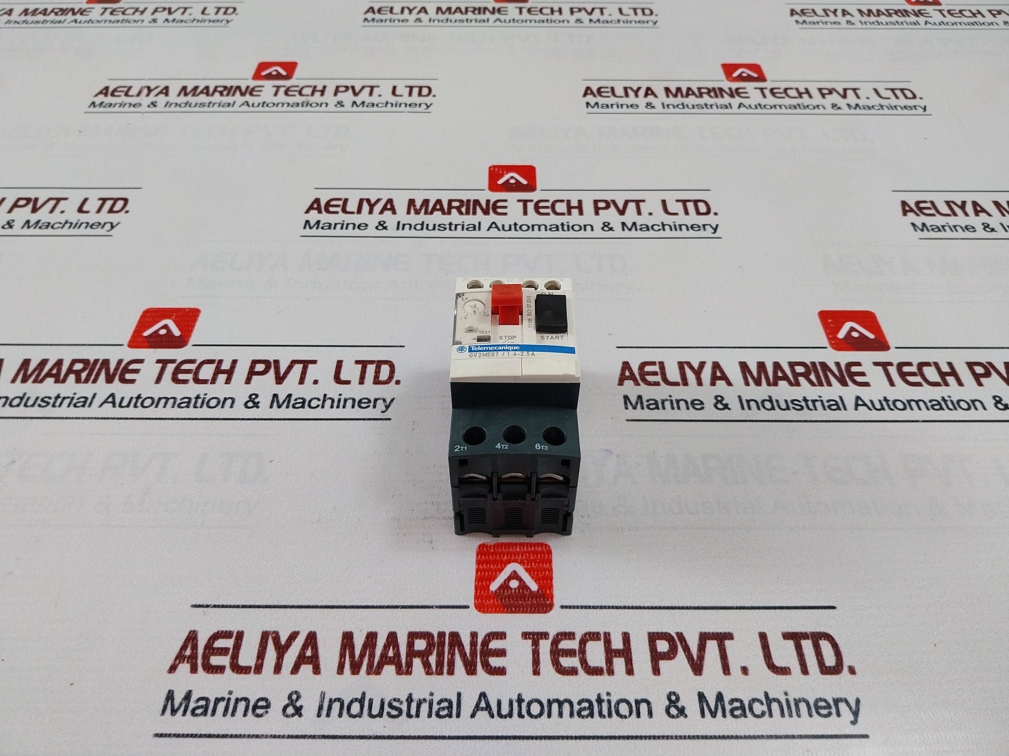 Schneider Electric Telemecanique Gv2Me07 Motor Breaker 1.6-2.5A