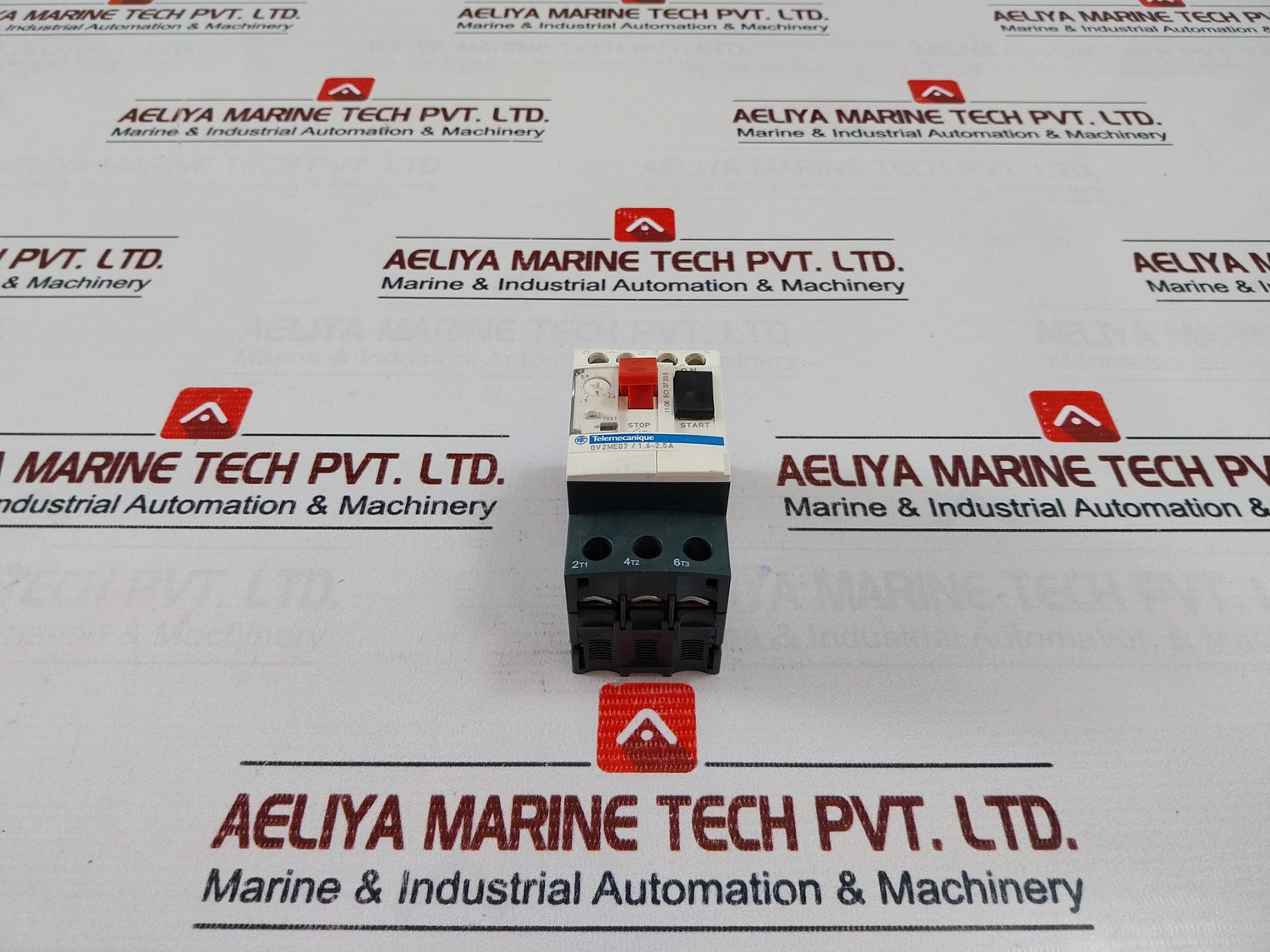 Schneider Electric Telemecanique Gv2Me07 Motor Breaker 1.6-2.5A