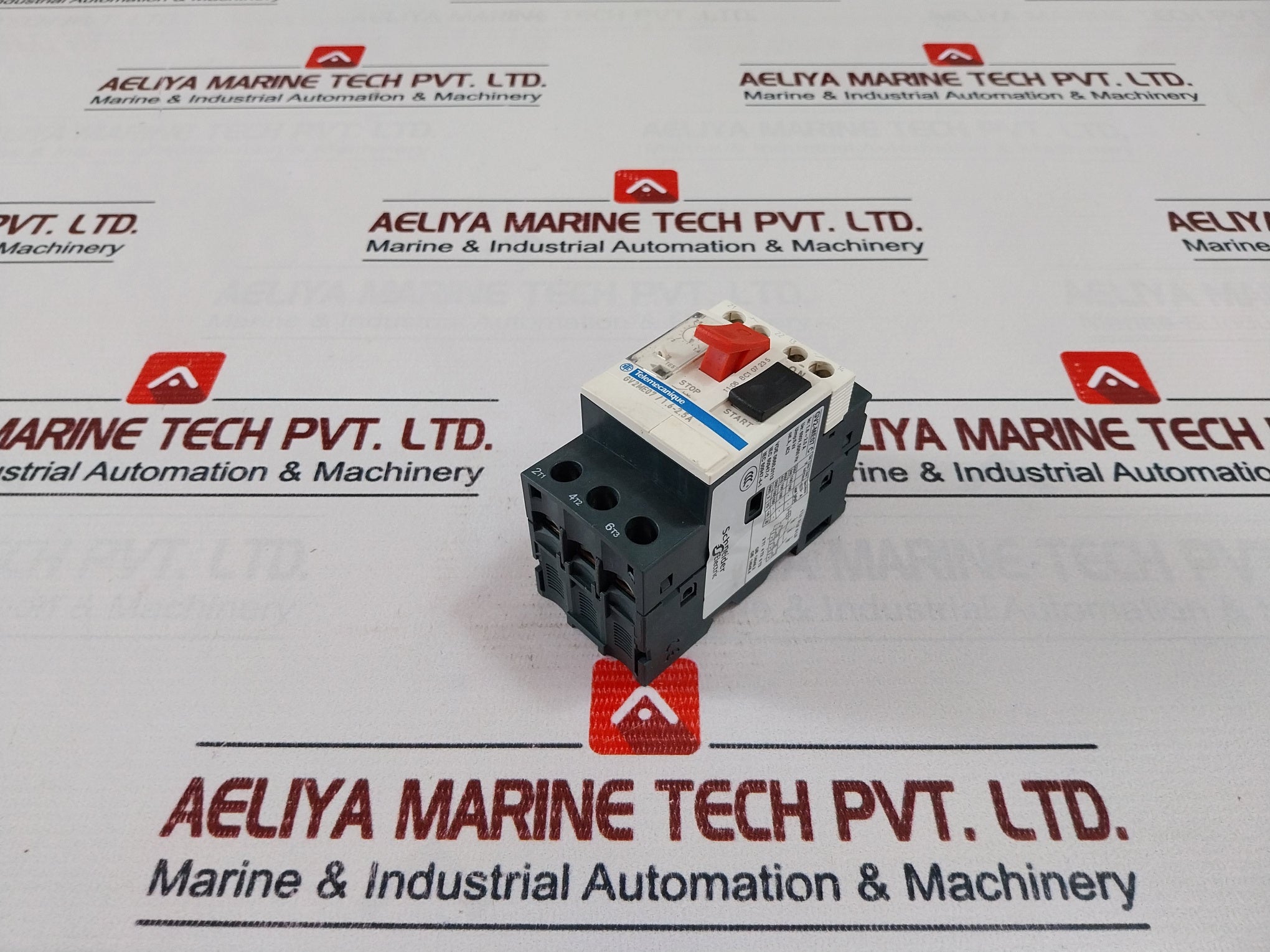 Schneider Electric Telemecanique Gv2Me07 Motor Breaker 1.6-2.5A
