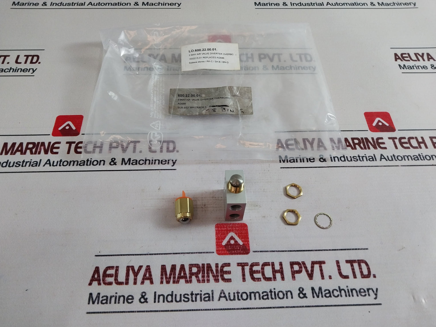 Humphrey 31P 3 Way Air Valve Diverter Overboard