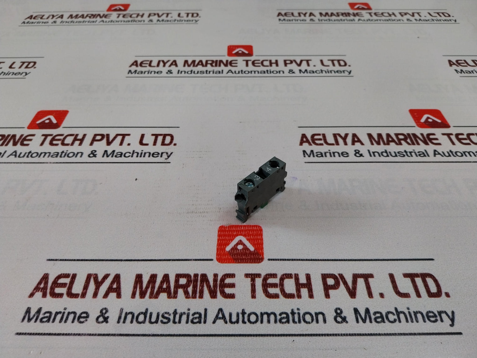 Lot Of 2X Abb Mcb-10 Contact Block 690V 10A Bd202259