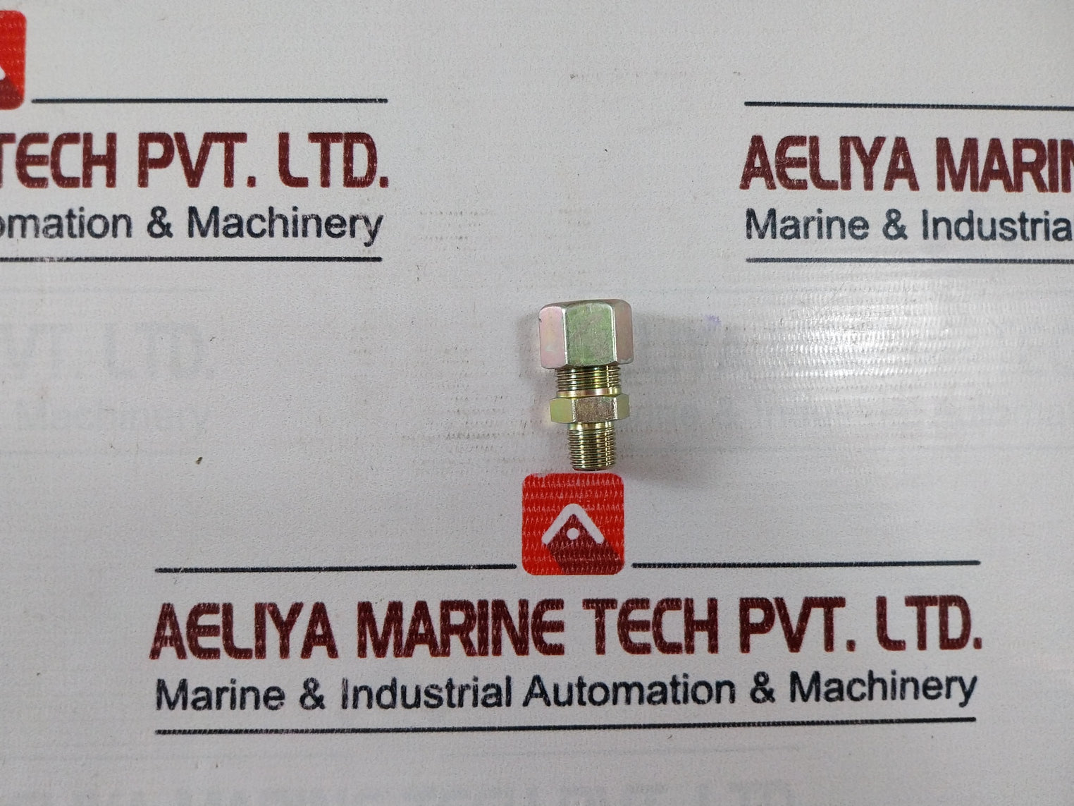 Impa 733109 Straight Connector Eo-ge-12 Lbsp 1/4” Steel