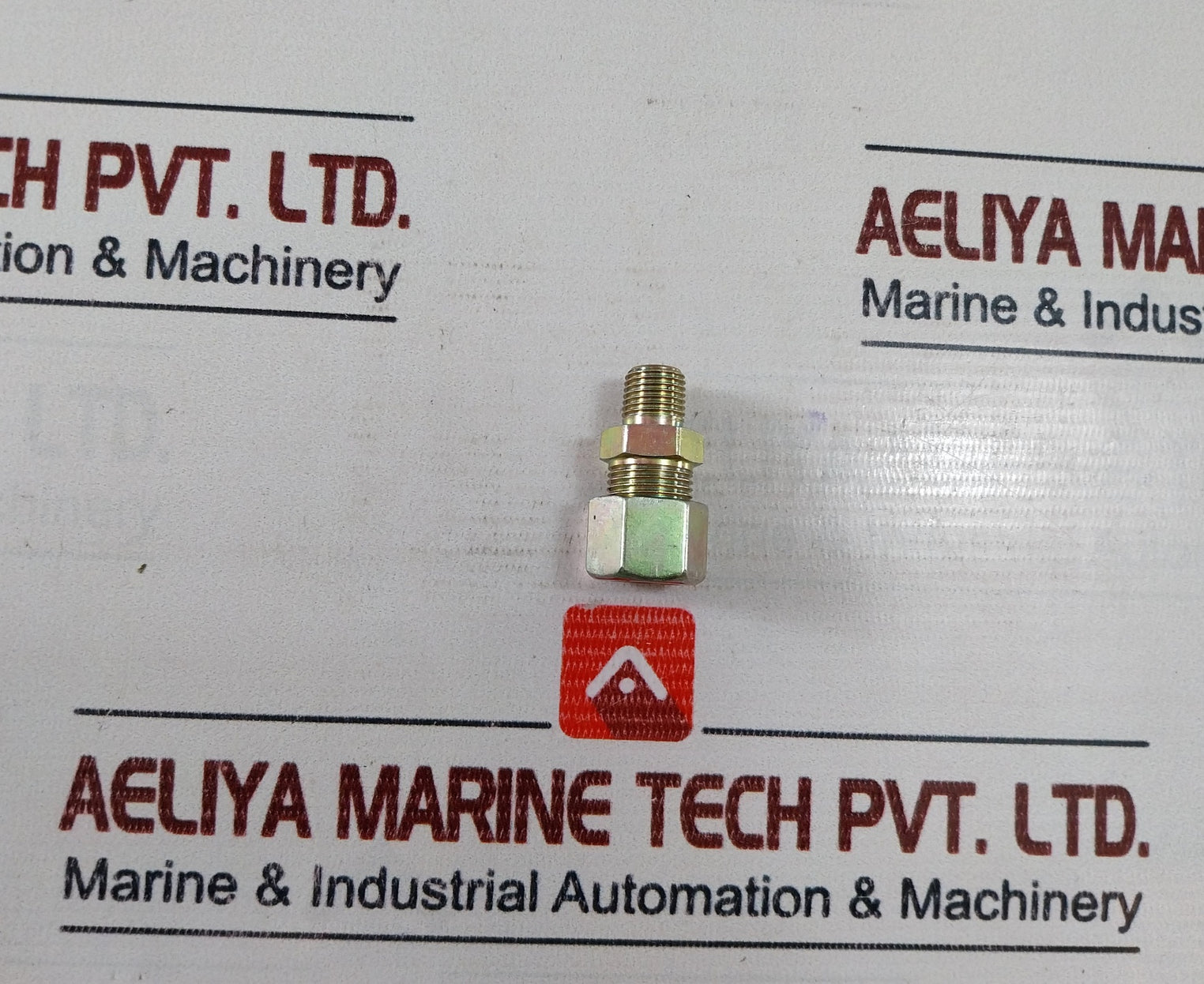 Impa 733109 Straight Connector Eo-ge-12 Lbsp 1/4” Steel