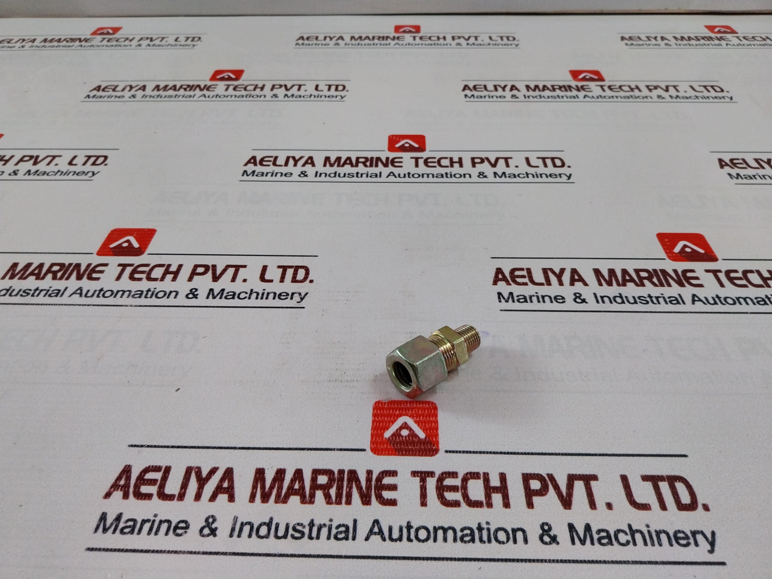 Impa 733109 Straight Connector Eo-ge-12 Lbsp 1/4” Steel