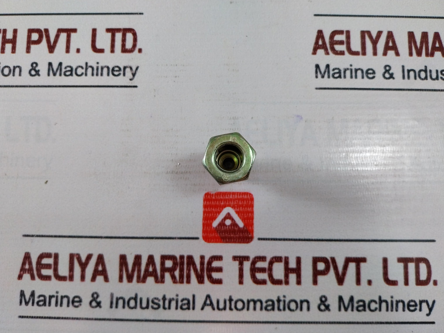 Impa 733109 Straight Connector Eo-ge-12 Lbsp 1/4” Steel