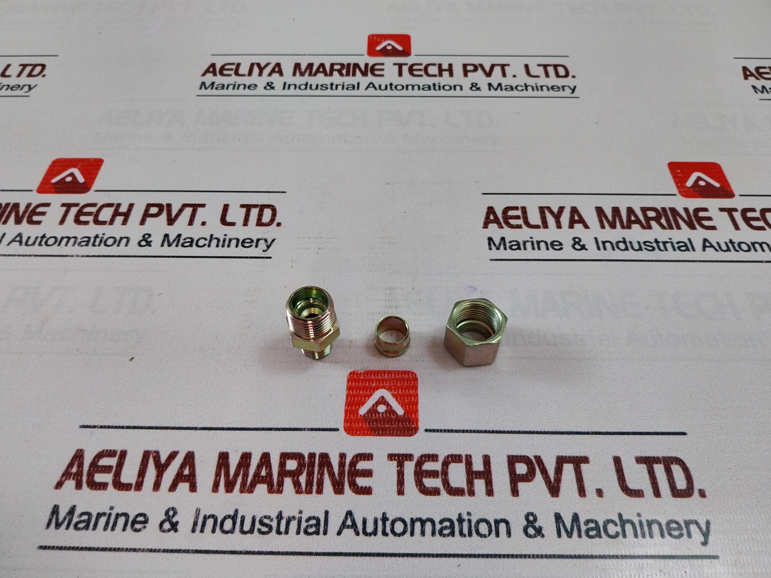 Impa 733109 Straight Connector Eo-ge-12 Lbsp 1/4” Steel