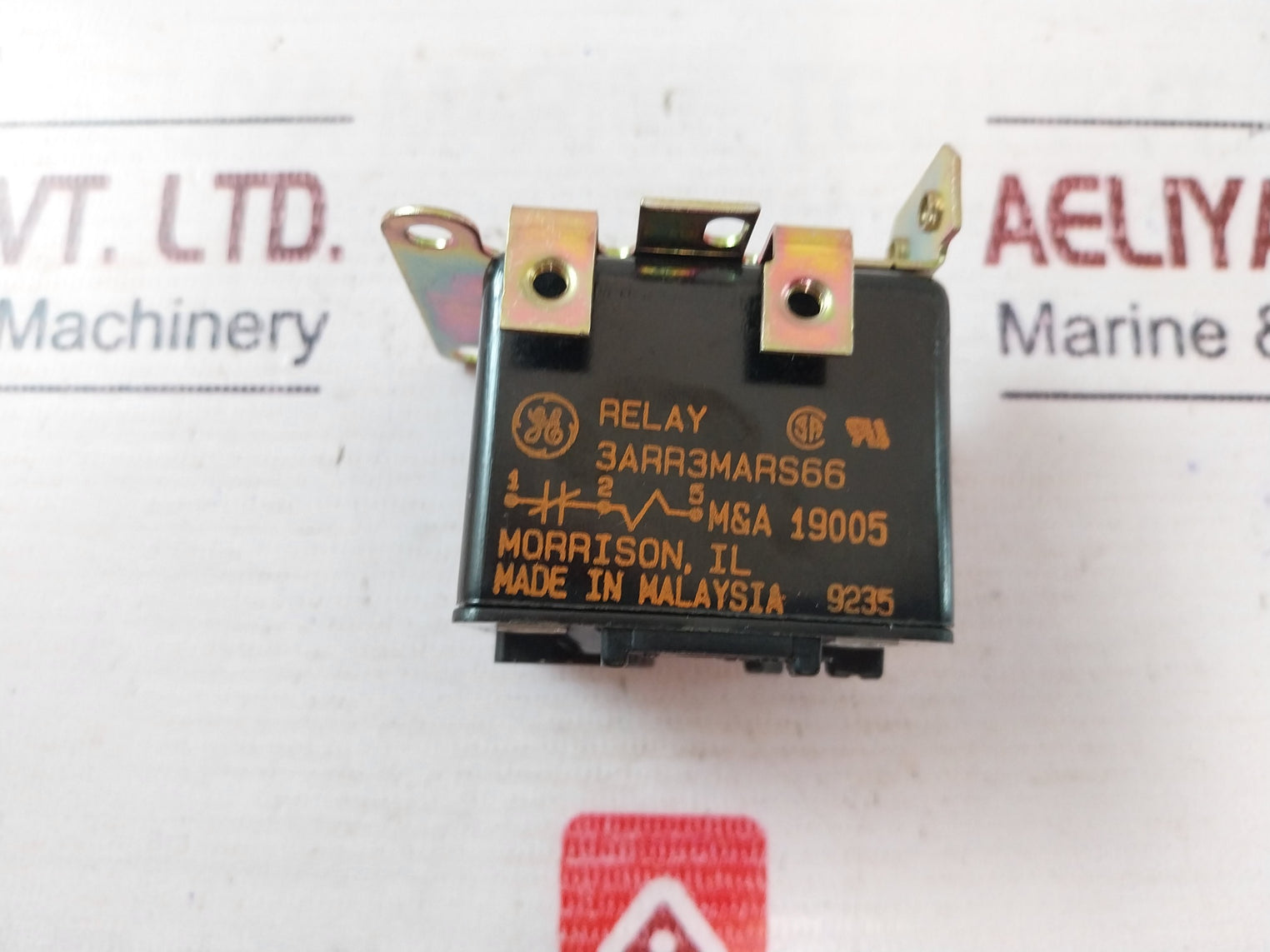 General Electric 3Arr3Mars66 Potential Relay 19005
