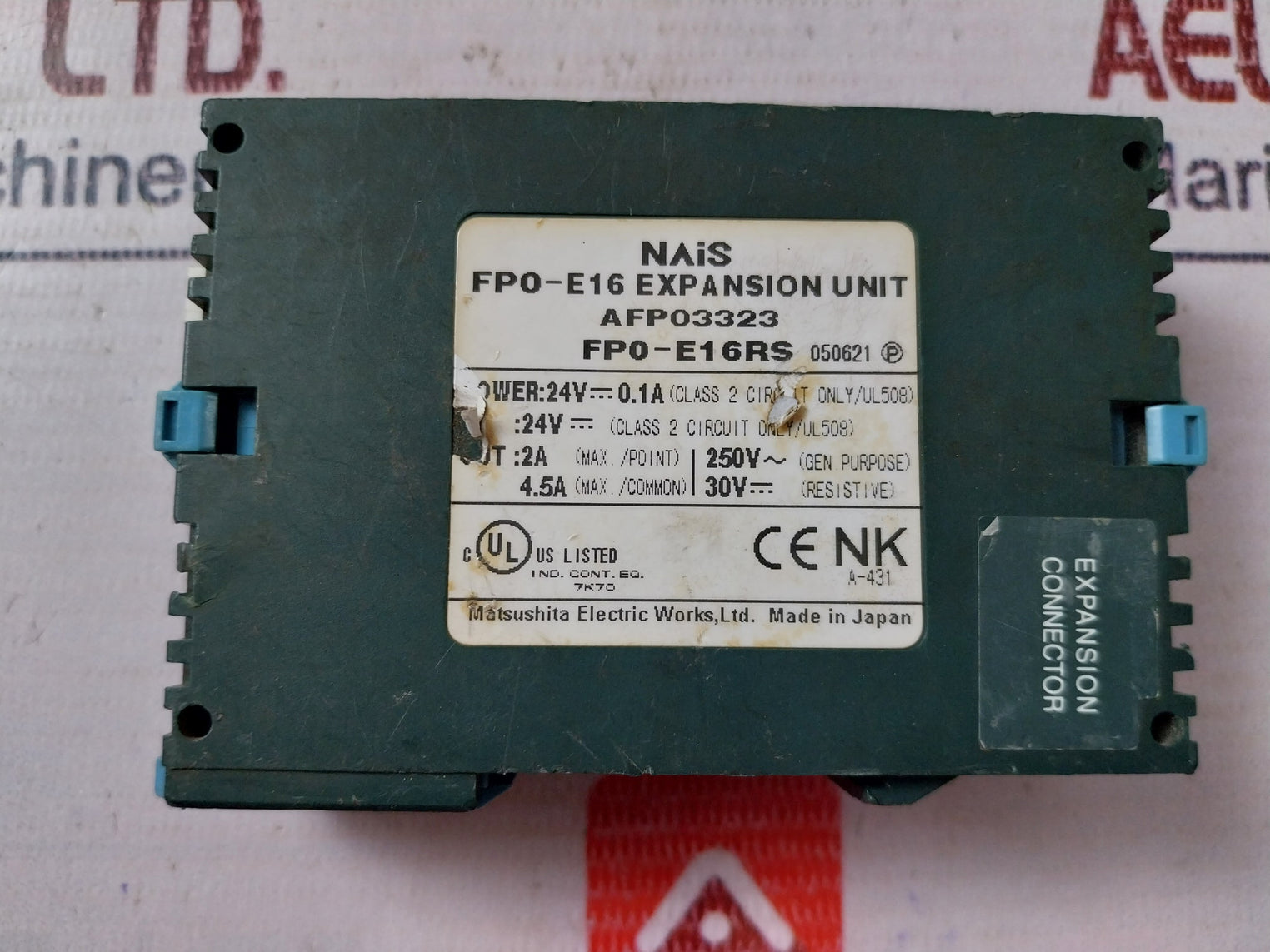 Matsushita Electric FP0-E16RS Expansion Unit 050621