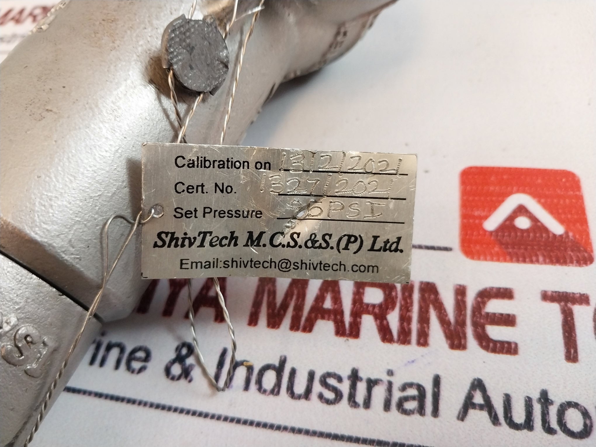 Taylor Valve Tech Ss 8101 Relief Valve 95 Psi