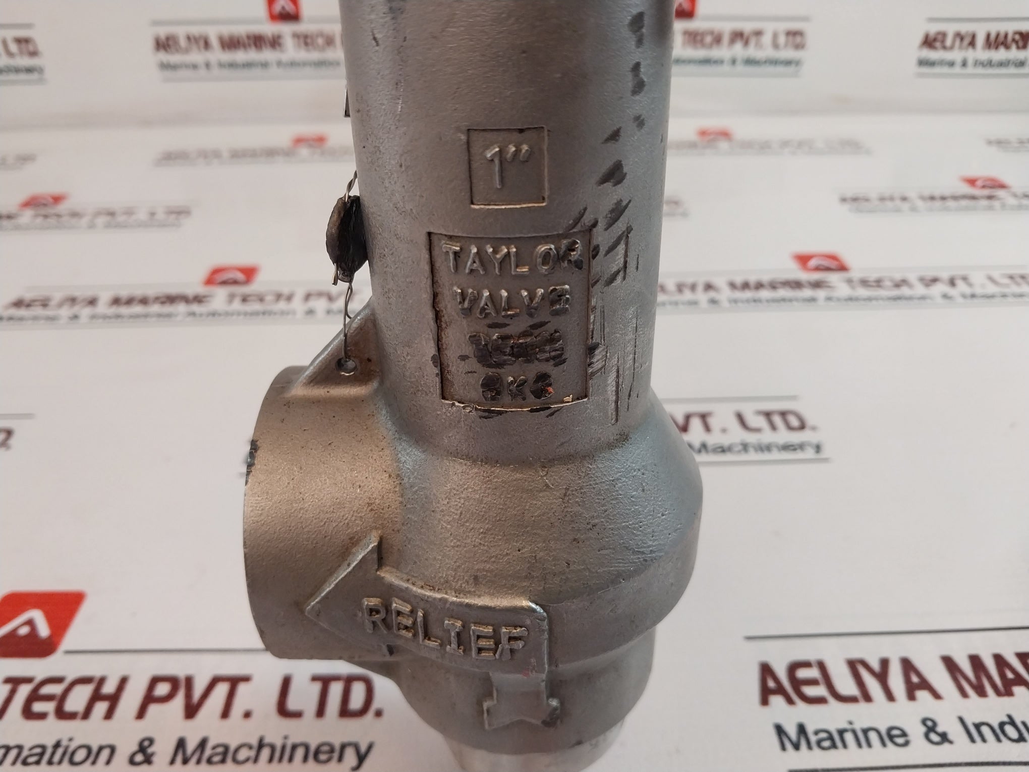 Taylor Valve Tech Ss 8101 Relief Valve 95 Psi