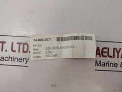 Lot of 3X Allen West 4195085 Olrhsd Overload Relay Heater Pack