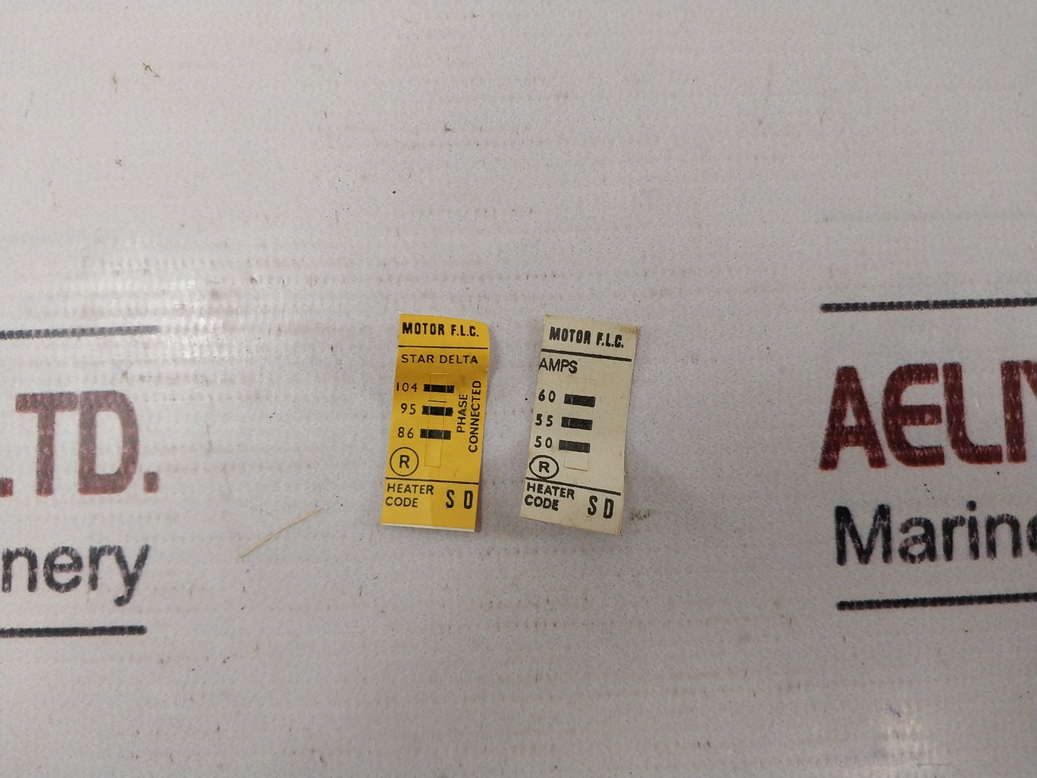 Lot of 3X Allen West 4195085 Olrhsd Overload Relay Heater Pack