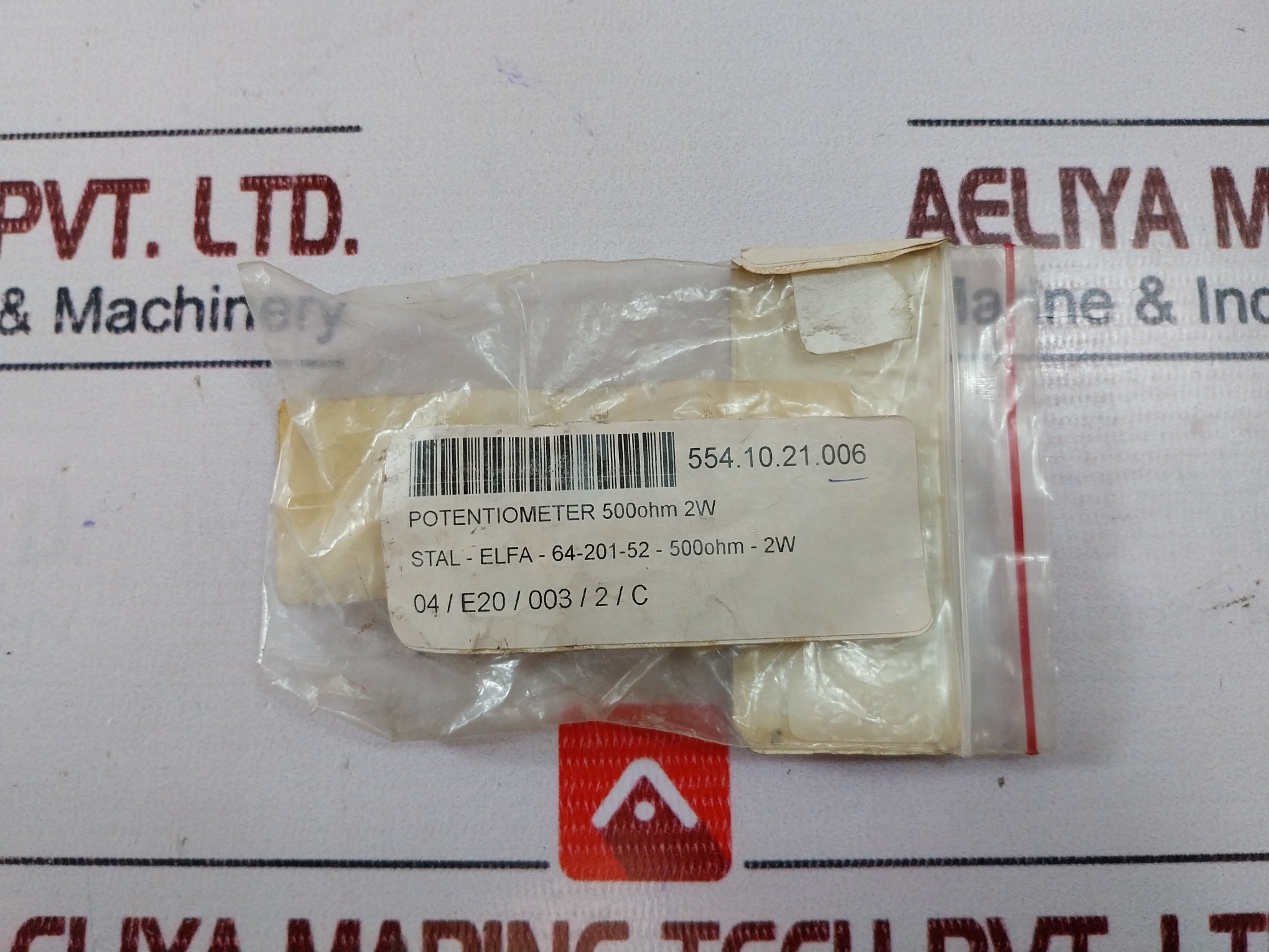 Violet Ra30Y25S Wire Wound Potentiometer 500 Ohm 554.10.21.006 2W