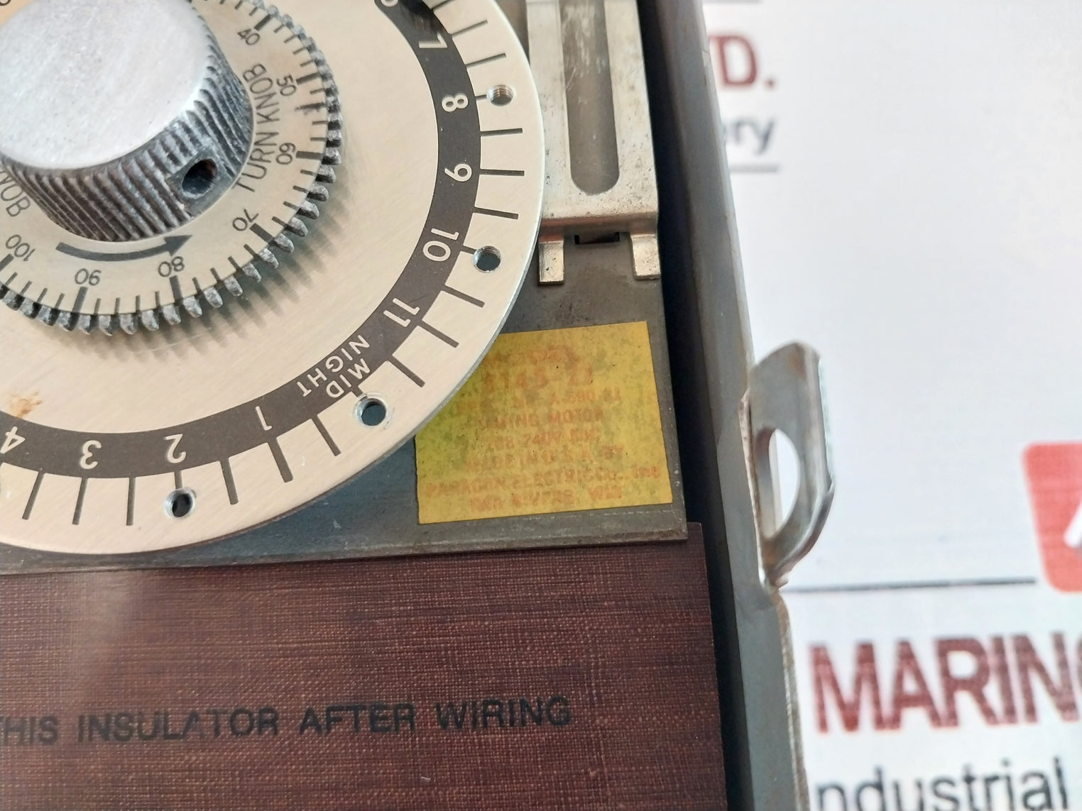 Paragon Electric 8145-21 D-frost-o-matic Timer Control 250V Ac