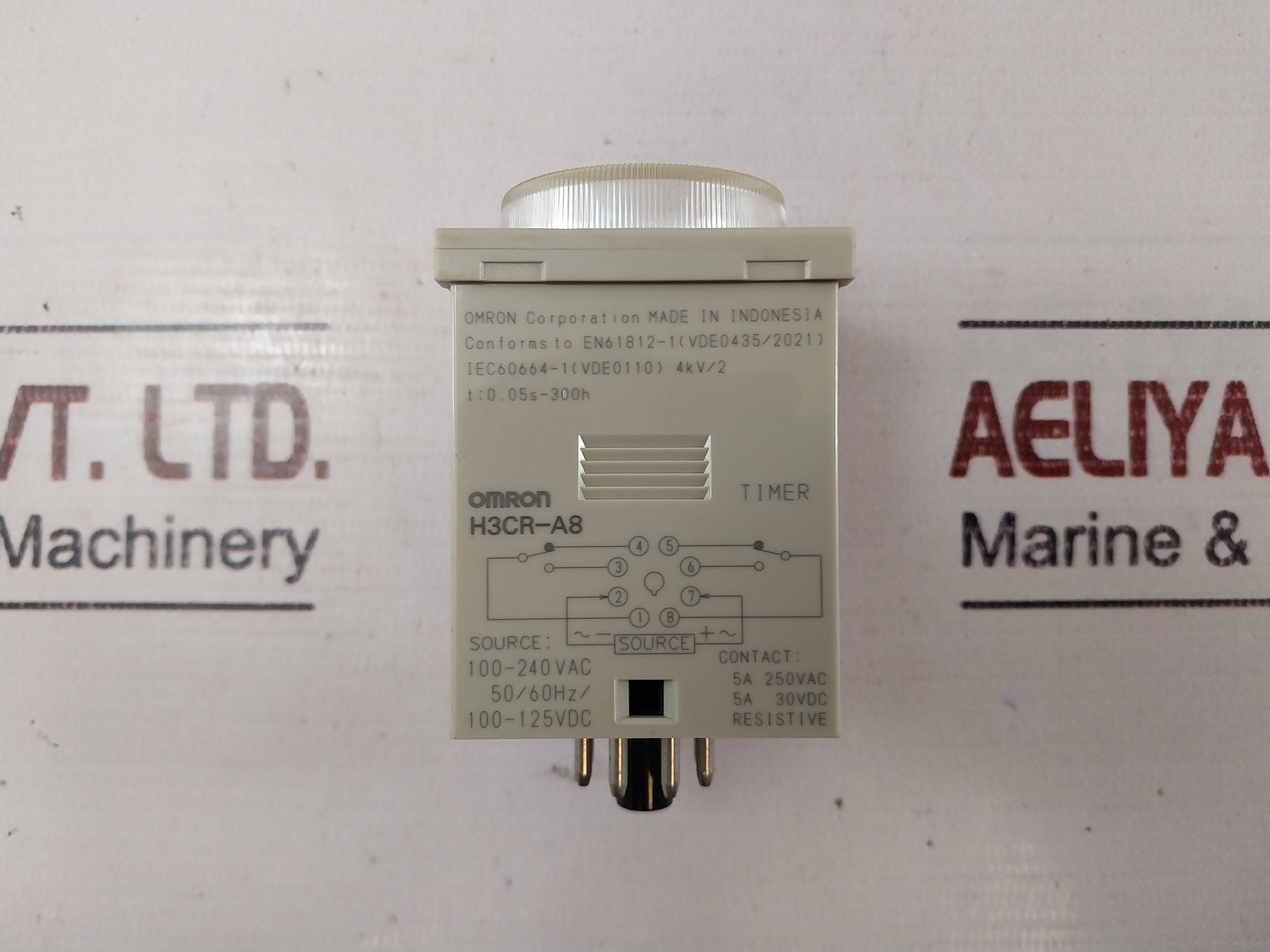 Omron H3CR-A8 Timer 100-240VAC/100-125VDC