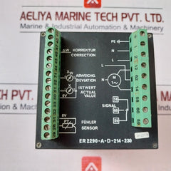 Clorius Er 2290 Electronic Temperature Controller 230V 50-60Hz