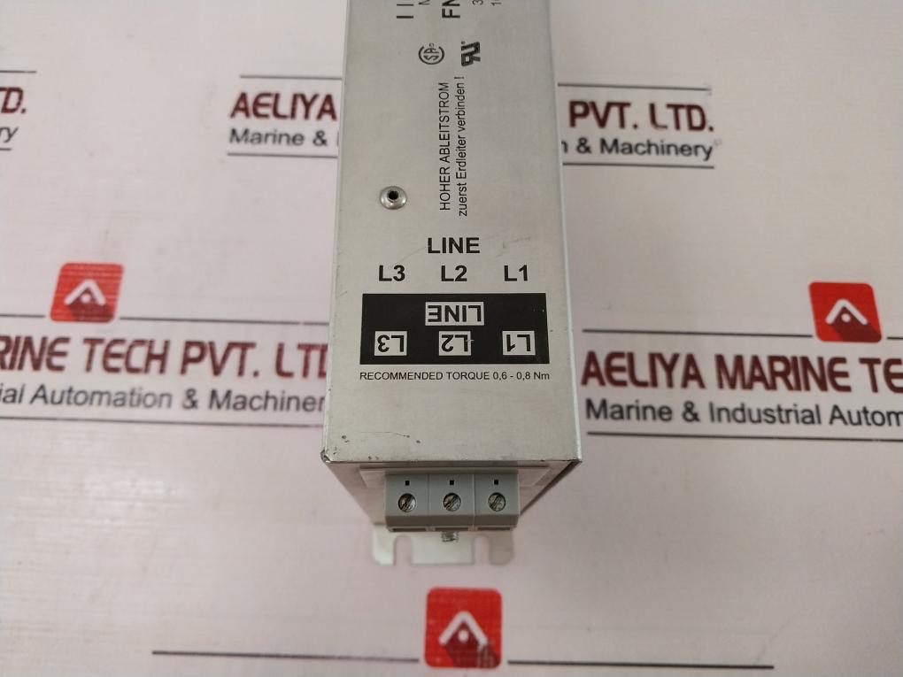 Schaffner Fn258-16-29 Power Line Filter 16a