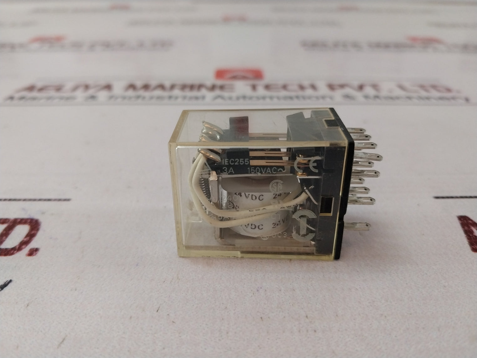 Lot Of 10X Omron My4Z-d Relay 24Vdc