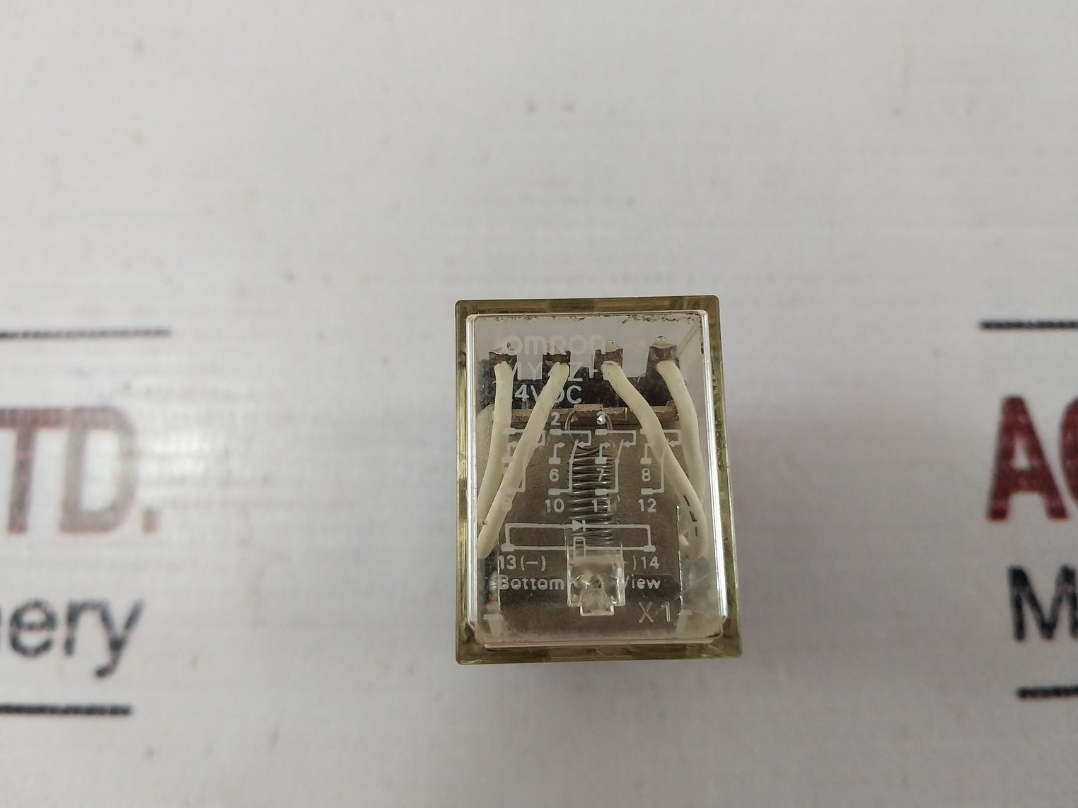 Lot Of 10X Omron My4Z-d Relay 24Vdc