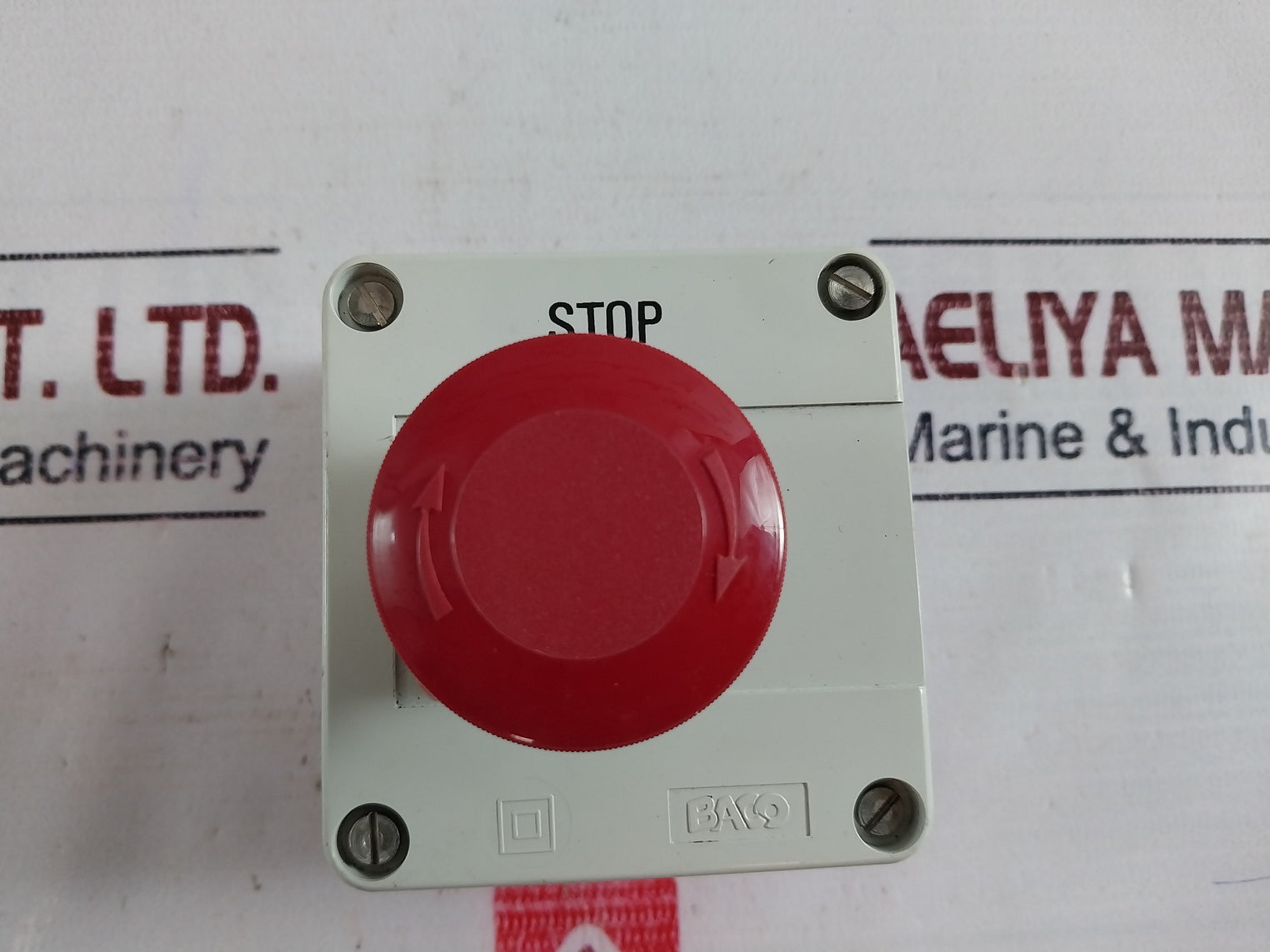 Baco 451.01.50.016 Emergency Stop Button 10A 500V