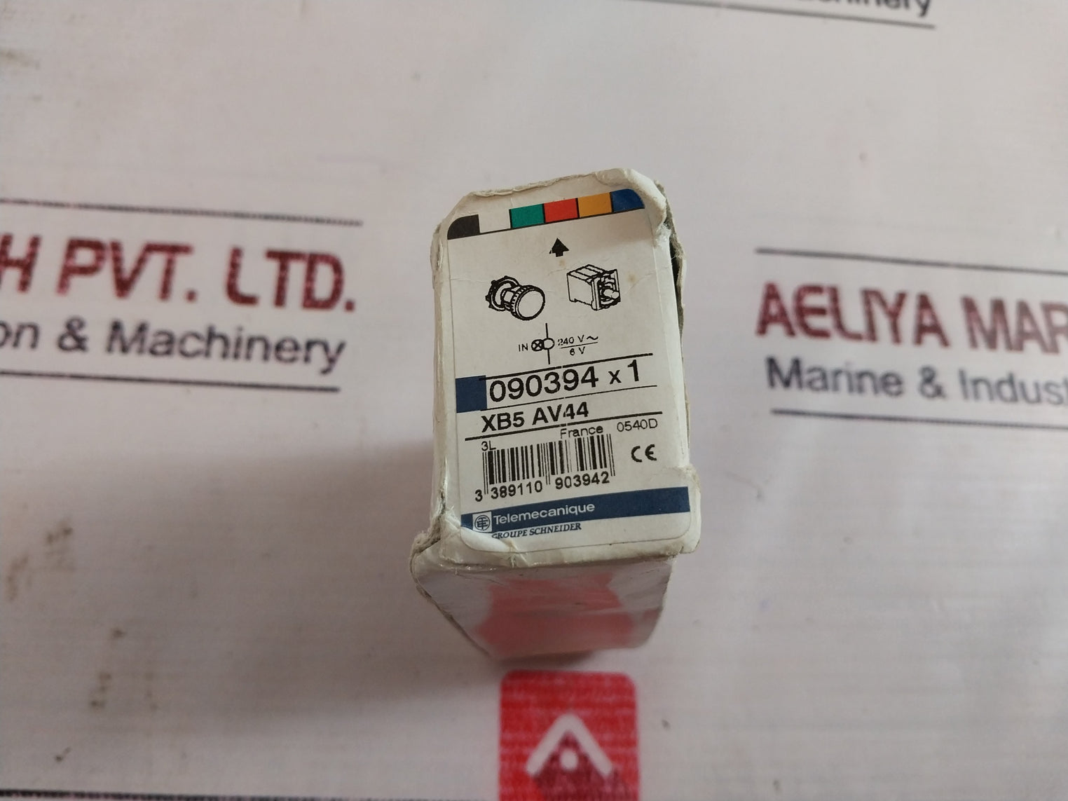 Telemecanique Zb.-.V4 Led Light Red