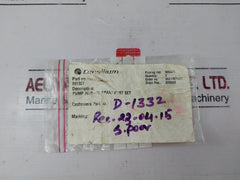 Consilium 007337 Pump 7009-2l Spare Part Set
