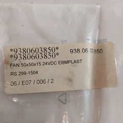 Lot of 2X 514F DC Axial Compact Fan 24V DC 39MA 0.9W