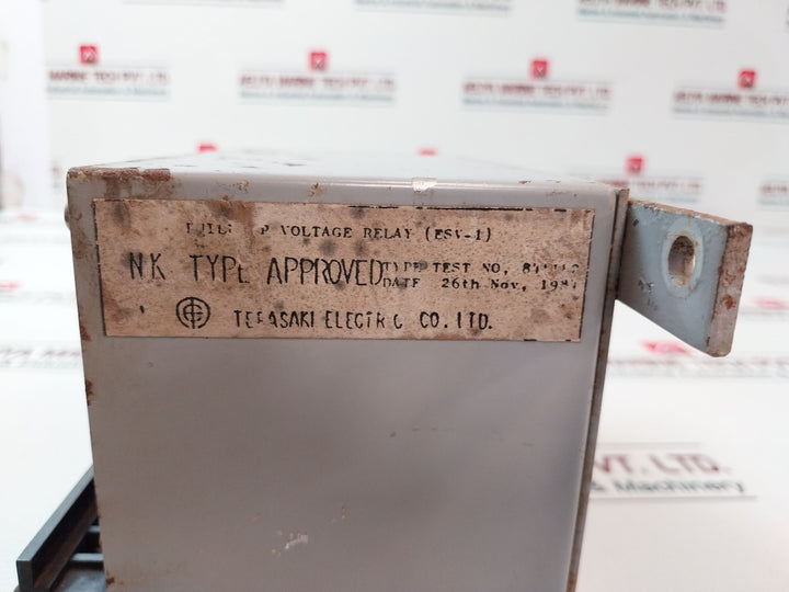 Terasaki Electric Esv-1 Stabilized Voltage Relay
