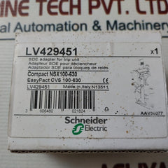 Schneider Electric Lv429451 Sde Adapter For Trip Unit
