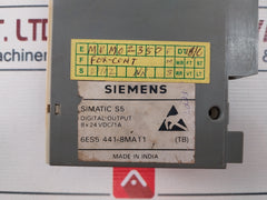 Siemens 6Es5 441-8Ma11 Digital Output Module 8X24V
