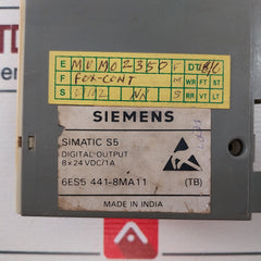 Siemens 6Es5 441-8Ma11 Digital Output Module 8X24V