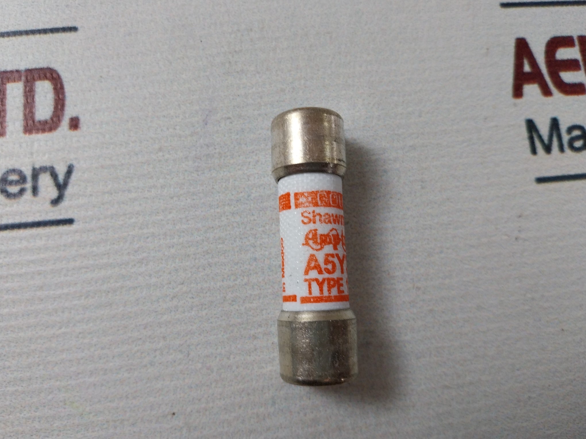 SHAWMUT A5Y3-11H Fuse 3A 500V AC DIA 15X50 ESWB.0101.064