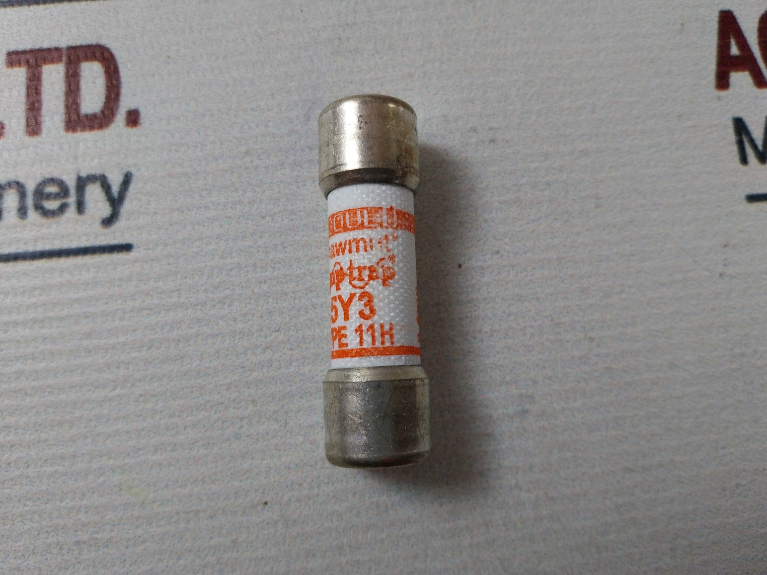 Lot Of 13X Shawmut A5Y3-11H Fuse 3A 500V Ac Dia 15X50 Eswb.0101.064