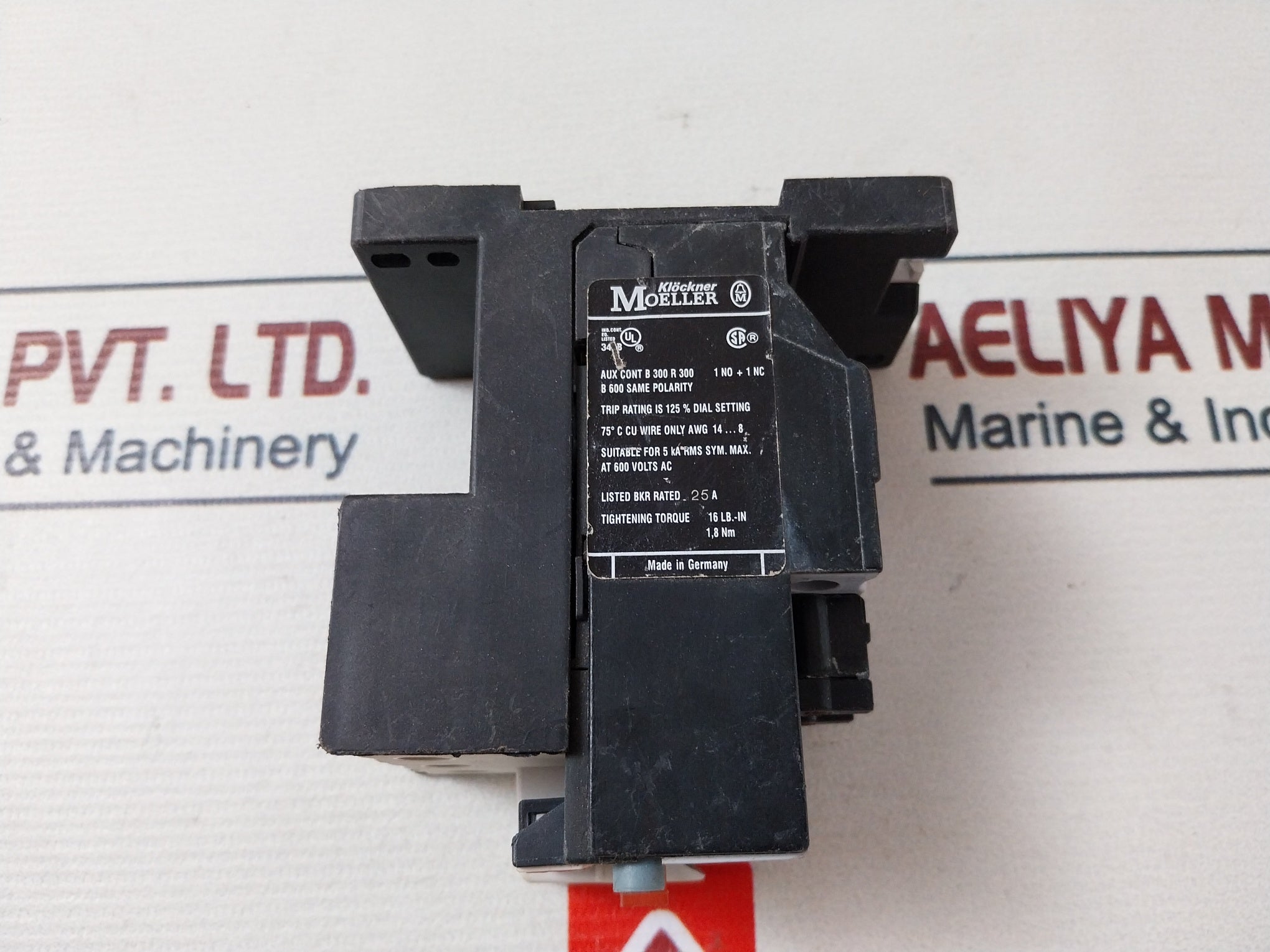 Klockner Moeller Z00-10 Overload Relay 6-10A 690V