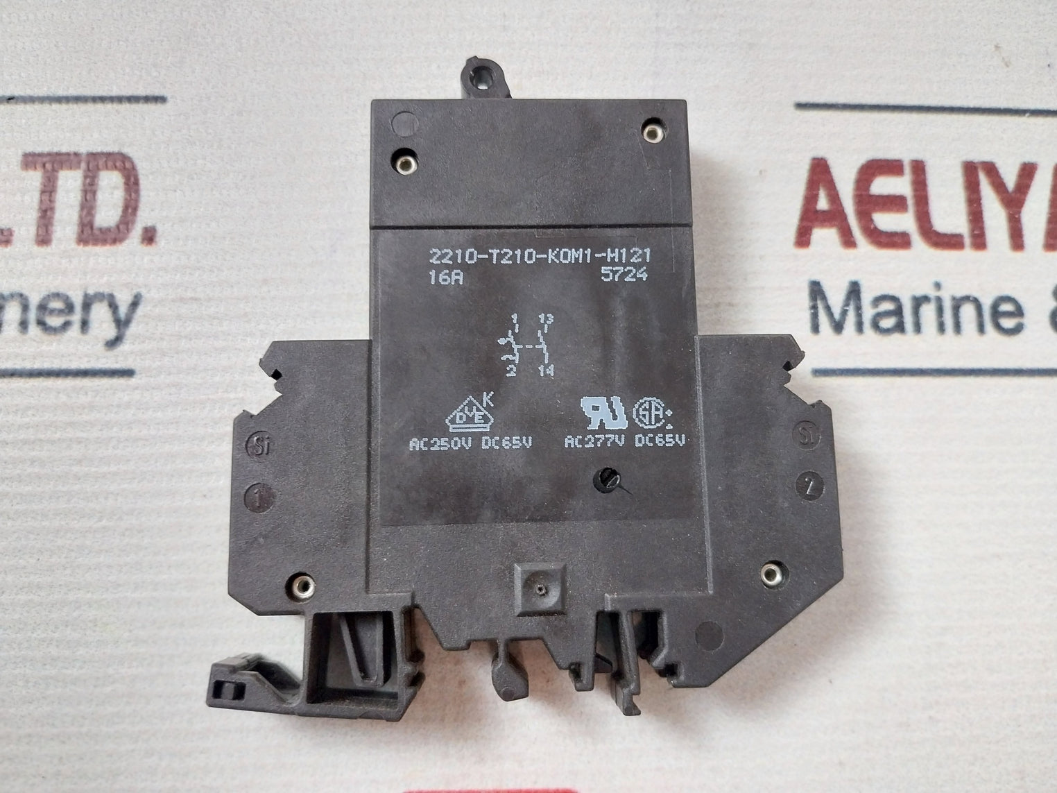 E-t-a 2210-t210-k0M1-h121 Circuit Breaker 16A Ac277V Dc65V