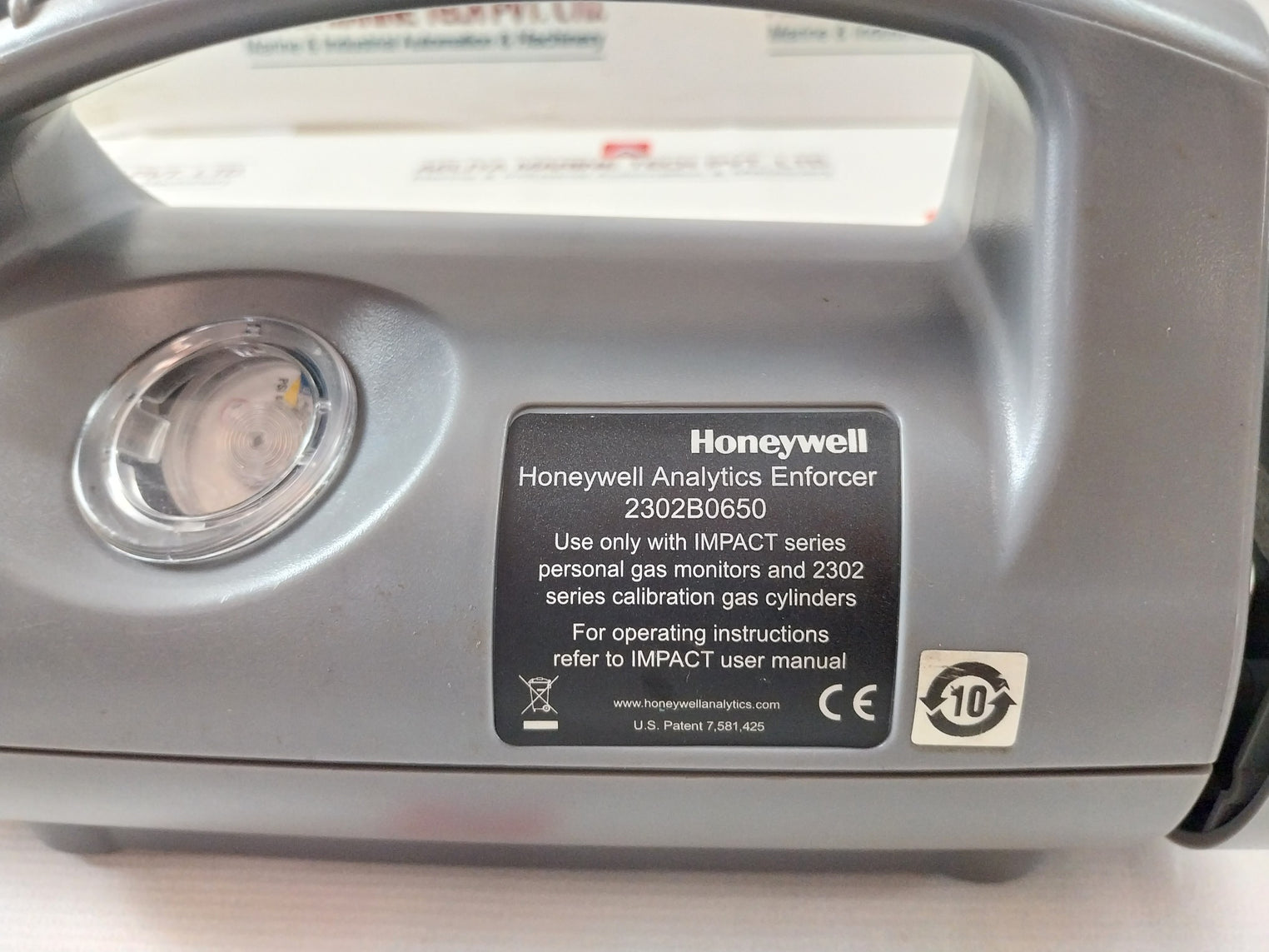Honeywell 2302B0650 Analytics Enforcer Gas Cylinders