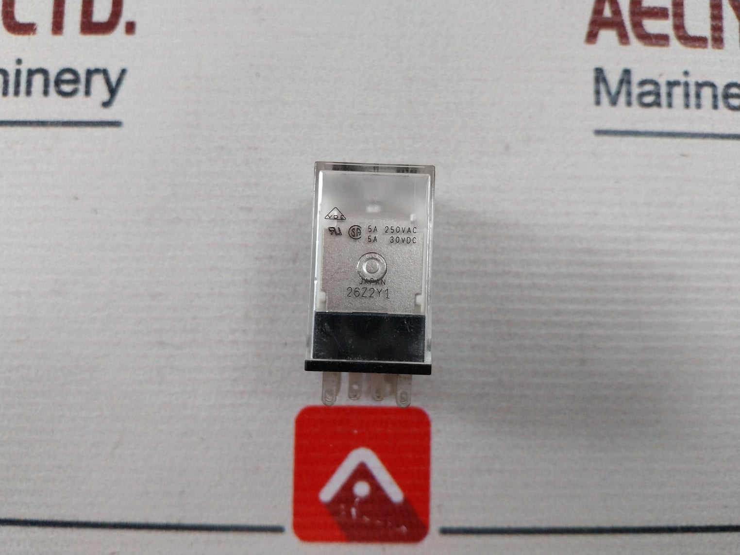 Lot Of 2X Omron My4 Relay Coil 5A 250Vac 30Vdc