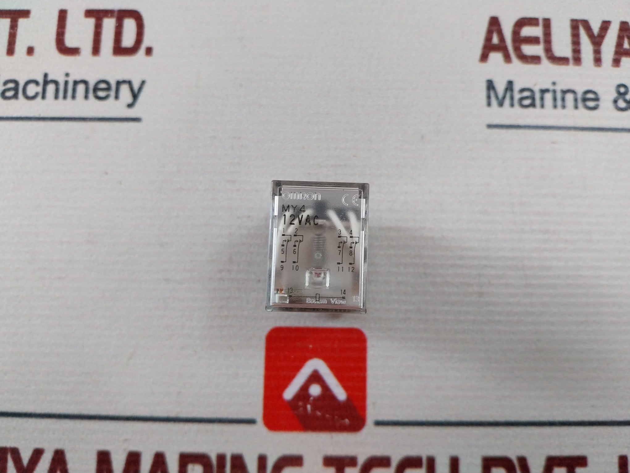 Lot Of 2X Omron MY4 Relay Coil 5A 250VAC 30VDC