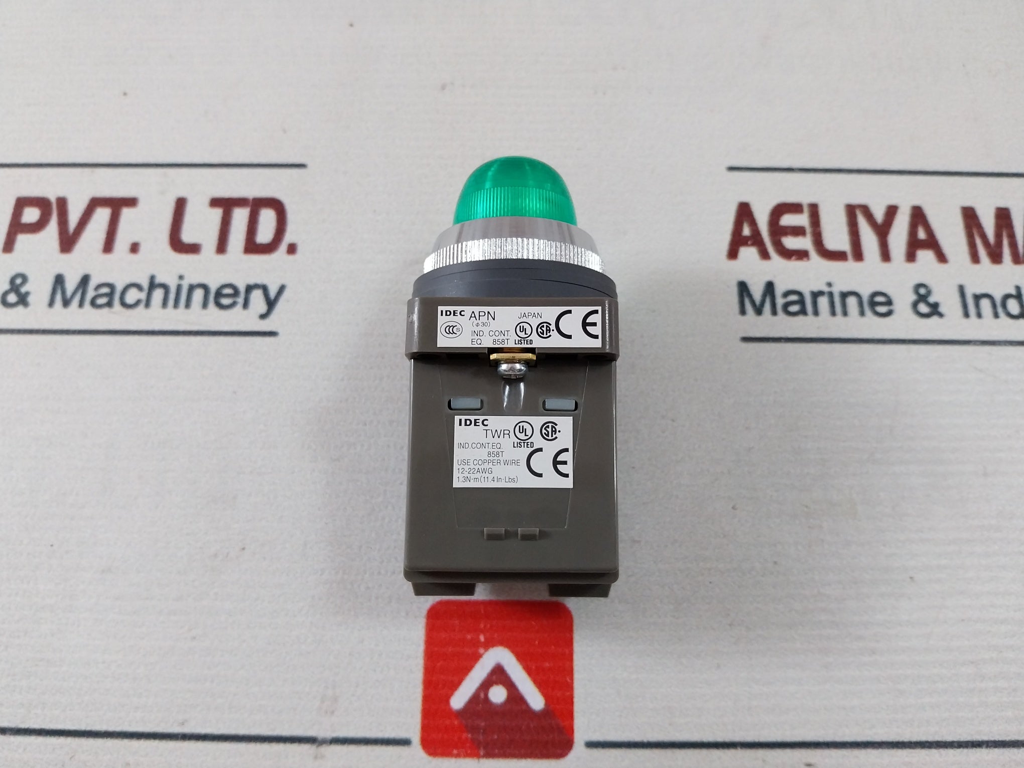 Idec Apn148g Pilot Light Green 400/440v 12-22awg