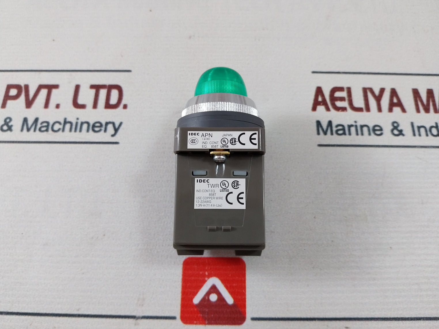 Idec Apn148g Pilot Light Green 400/440v 12-22awg