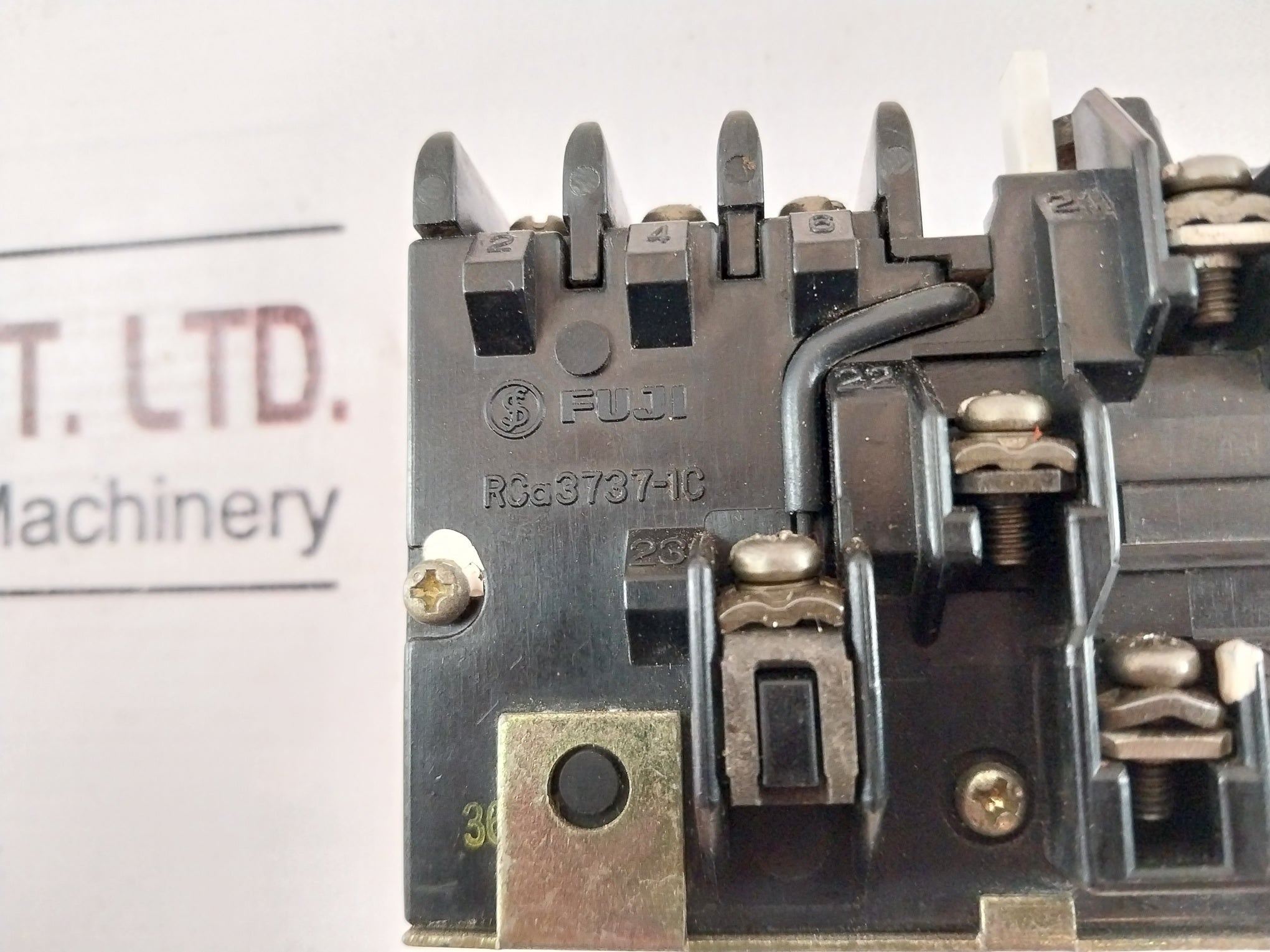 Fuji Electric Rca3737-1C Overload Relay 200/220V 1.5Kw (6.5A)