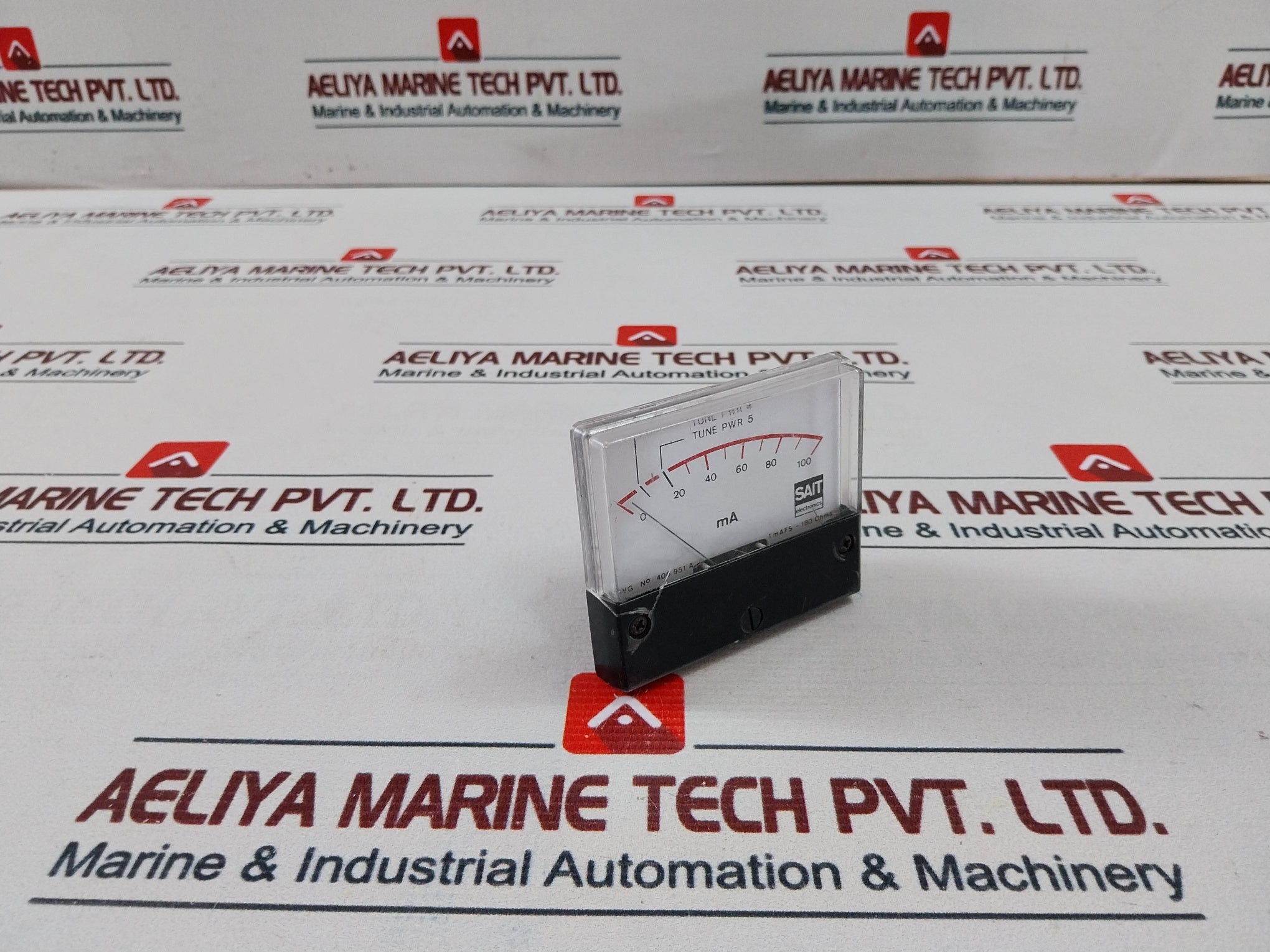 Sait Electronics 0-100 Ma Panel Meter 180 Ohms