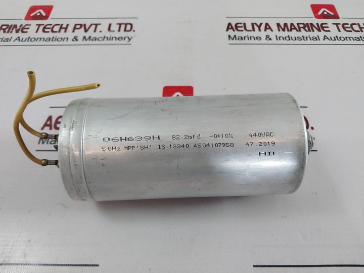 06H639H 82.2Mfd Capacitor -0+10%