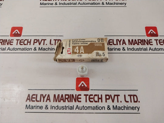 Lot Of 9X ETI 4A DII Fuse Links 500V